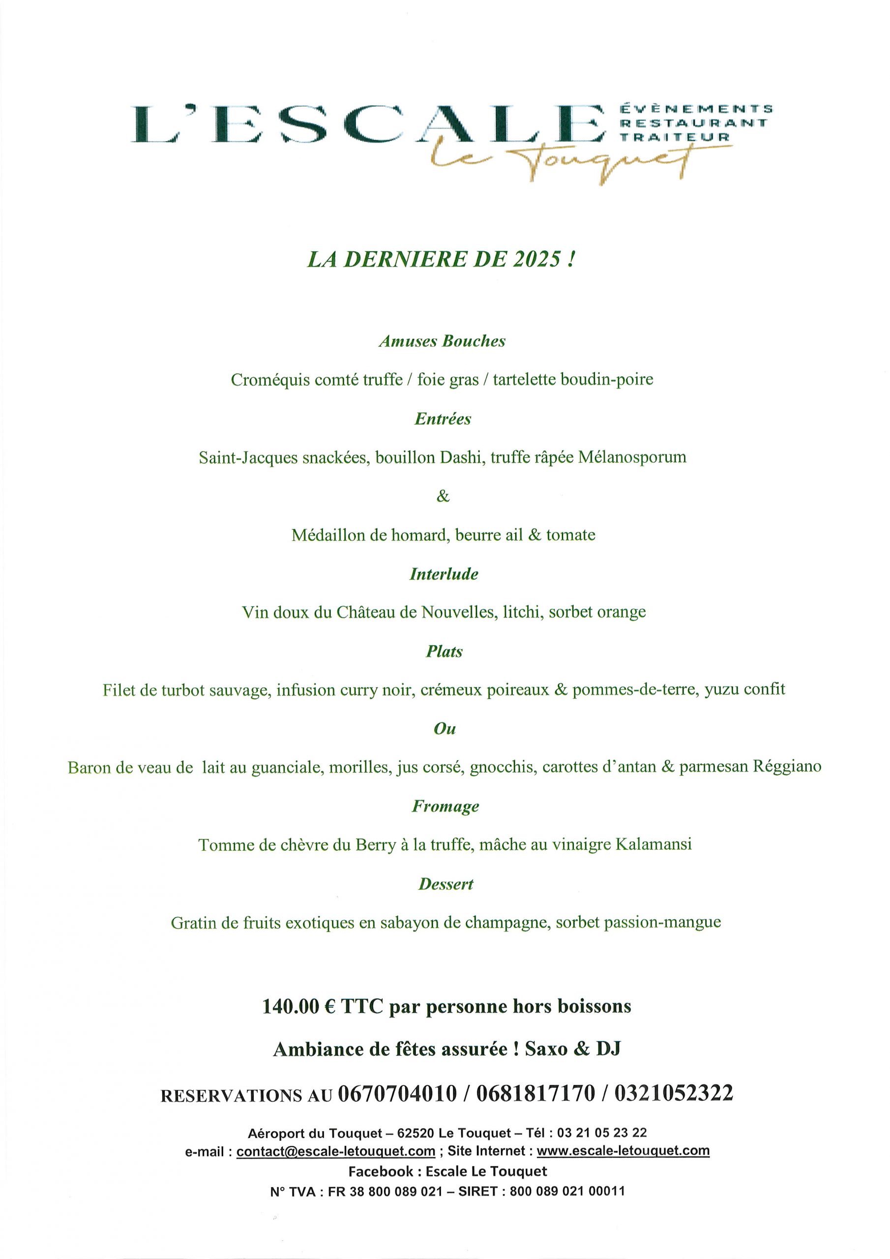 escale touquet escale touquet